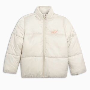 PUMA Kids Off-White Puffer Jacket